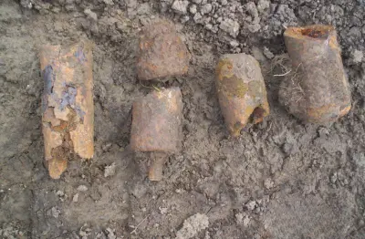 Magnet fishing and UXO