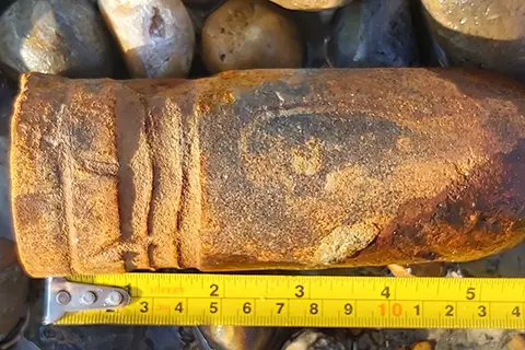 Unexploded bomb find