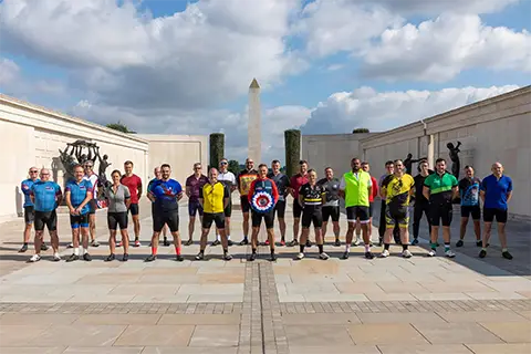 Falklands Forty - 100th Cyclists' Memorial Service and Updates