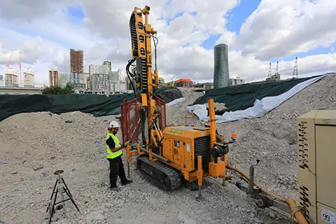 Geotechnical investigation for pile design