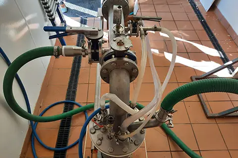 Disinfecting boreholes