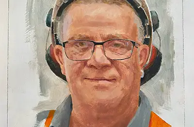 Drilling Supervisor Mick Brown