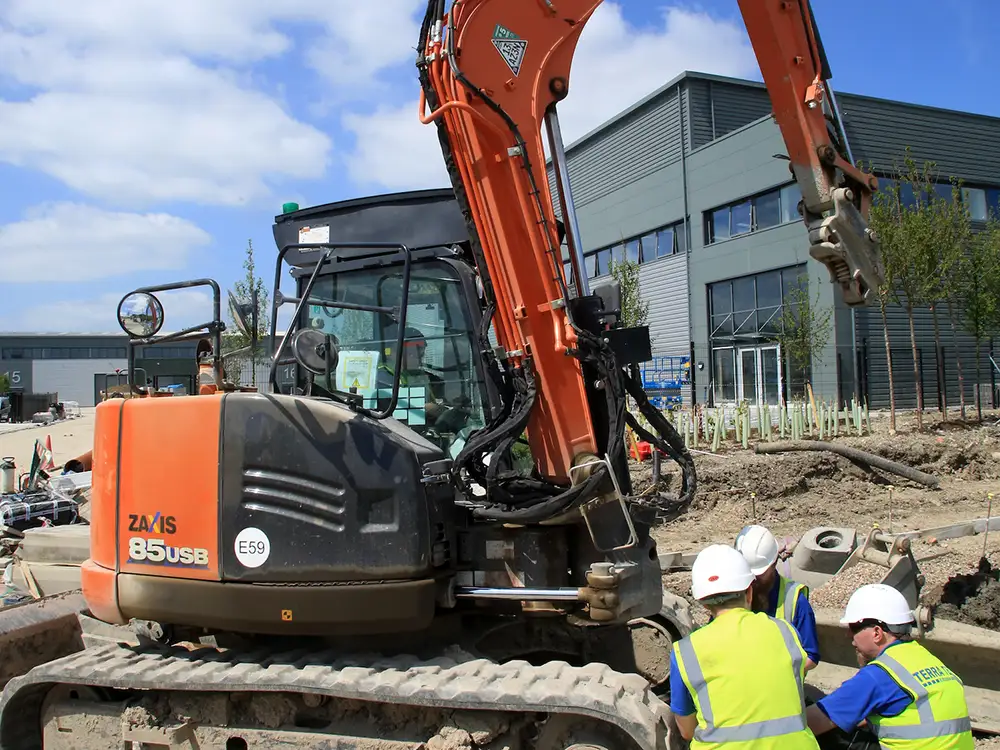 Terra Tek testing on-site