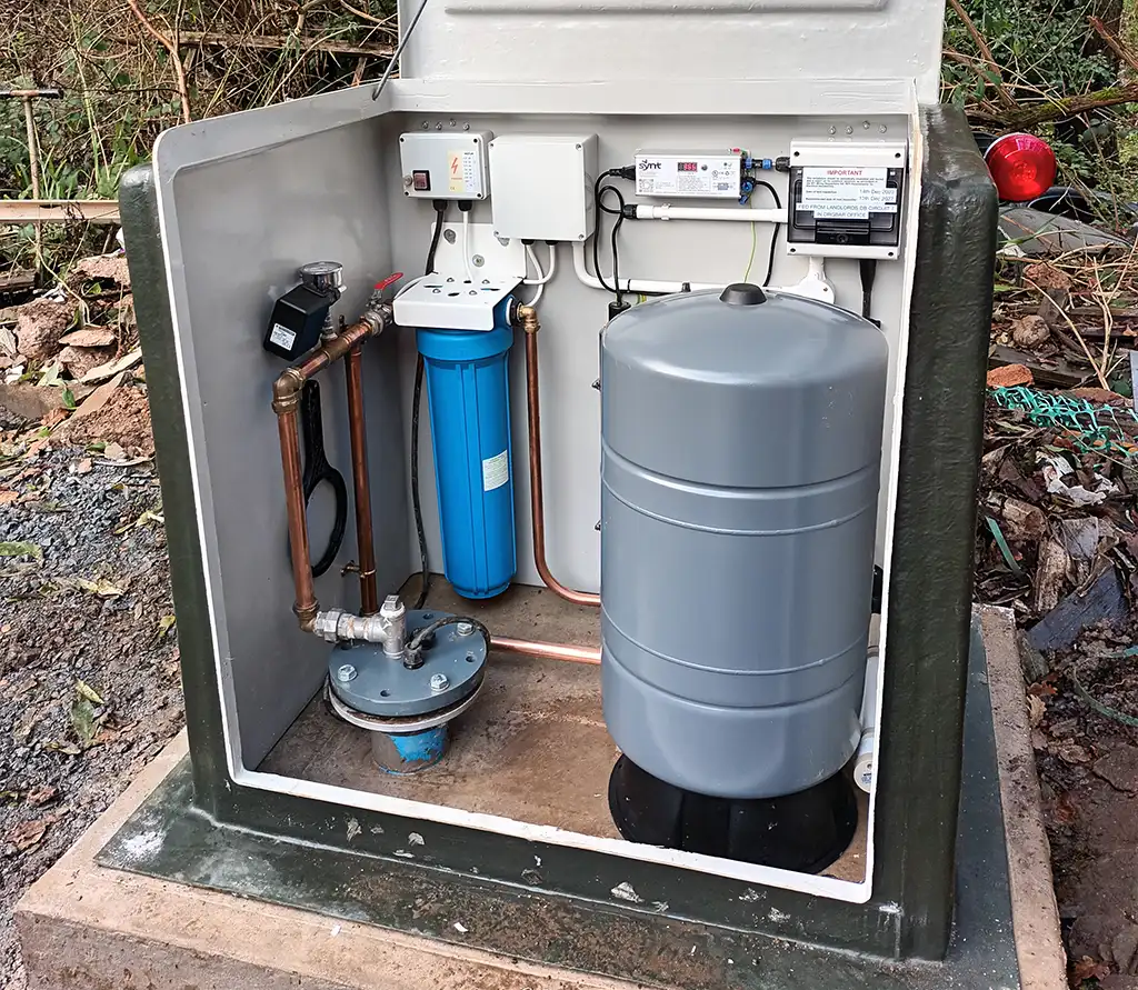 A borehole after rehabilitation